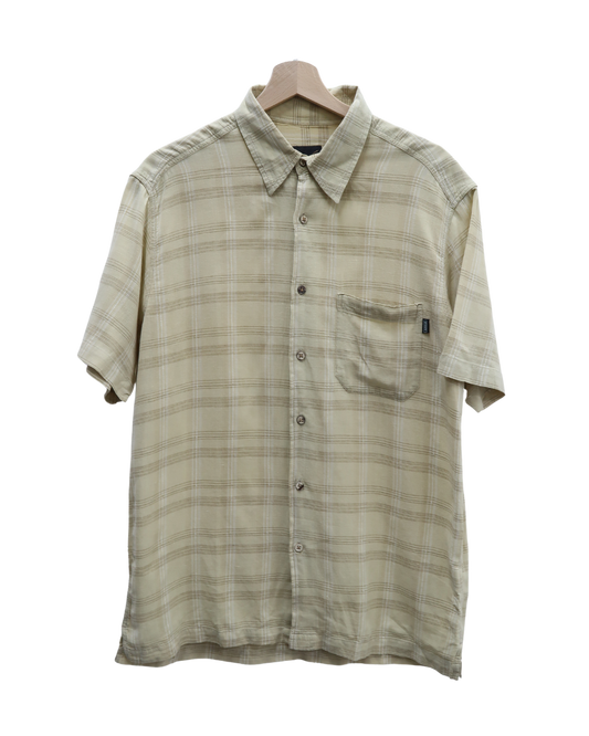 Chemise à manches courtes jaune pâle - Aigle - L