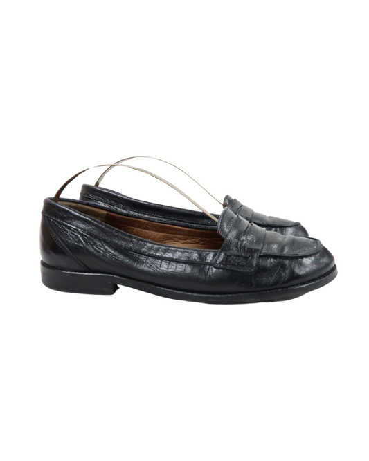 Mocassins noirs mats - La colecion - 36