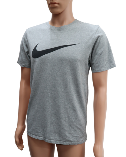 T-shirt à manches courtes gris & noir - Nike - M