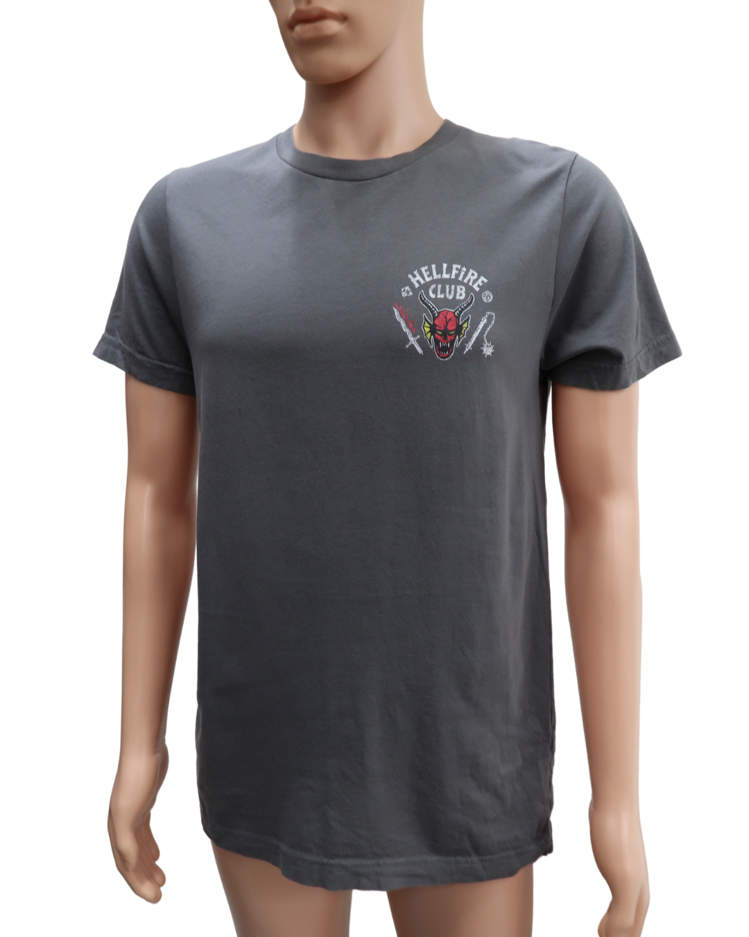 T-shirt à manches courtes gris "Hllfire club" - M