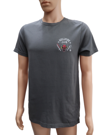 T-shirt à manches courtes gris "Hllfire club" - M