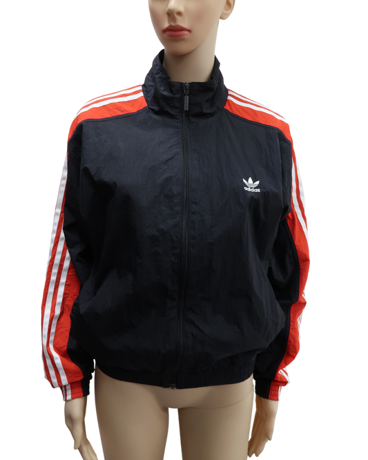 Veste noire, rouge & blanche - Adidas - S