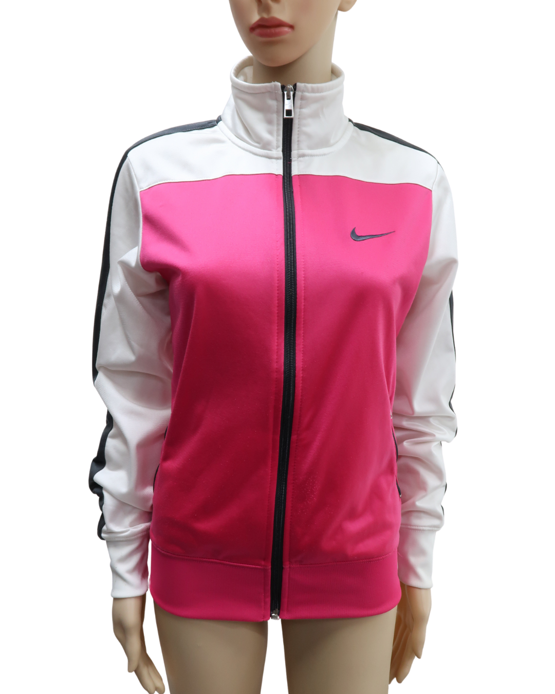 Veste rose, blanc & noir - Nike - M