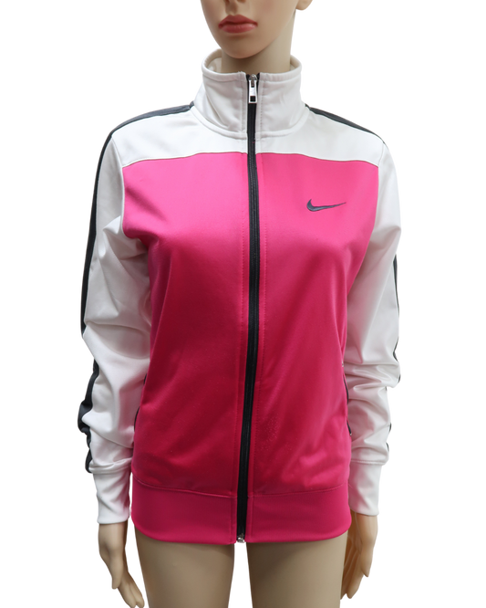 Veste rose, blanc & noir - Nike - M