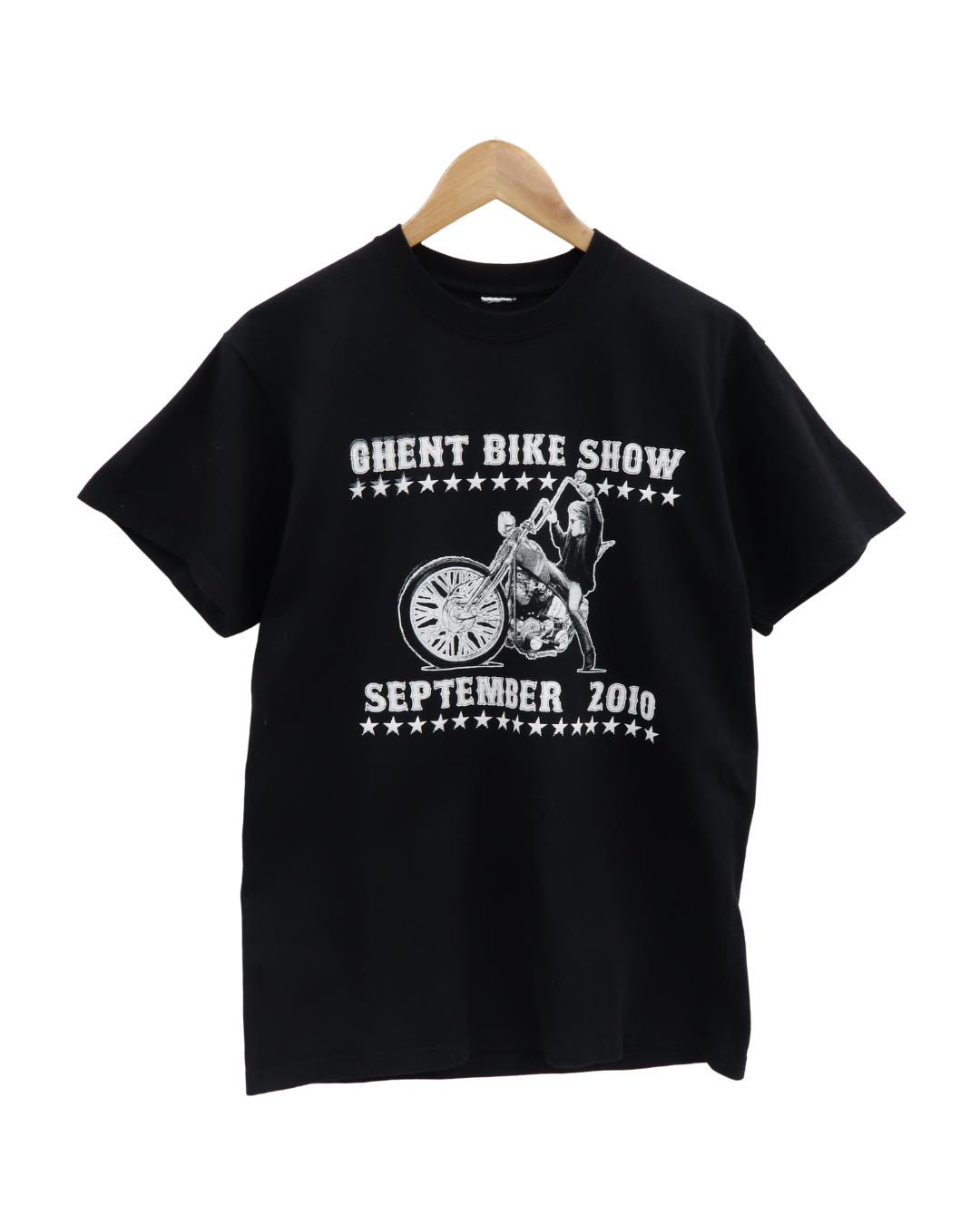 T-shirt noir "bike show" - S