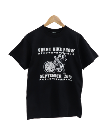 T-shirt noir "bike show" - S