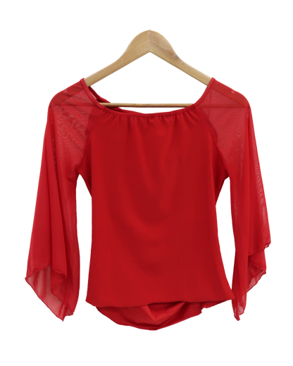 Haus drapé rouge - Newfashion - S