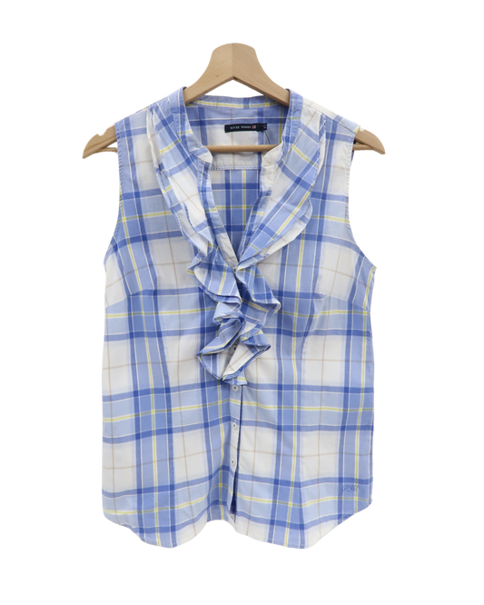 Chemise sans manches à carreaux - River woods - M/L