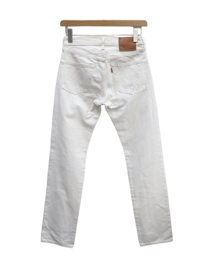 Jeans blanc cassé coupe 501 - Levi's - W28 L32