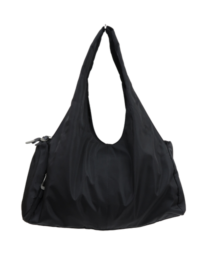 Sac à main noir en tissu impérméble