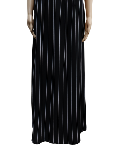 Robe longue à rayures noire et blanche - Only - S
