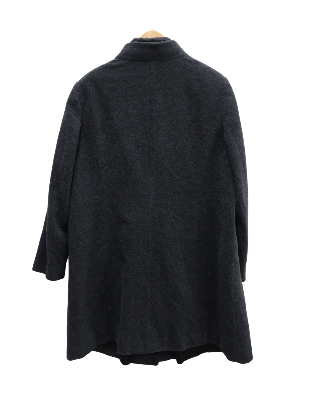 Manteau long gris foncé en laine - Gerry Weber - XL