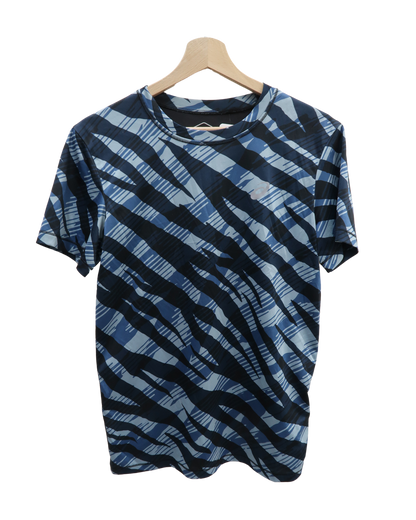 T-shirt noir & bleu - Asics - XS
