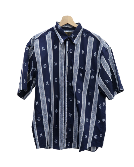 Chemise à manches courtes à motifs - G full gold - M