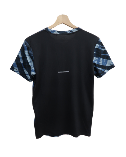 T-shirt noir & bleu - Asics - XS