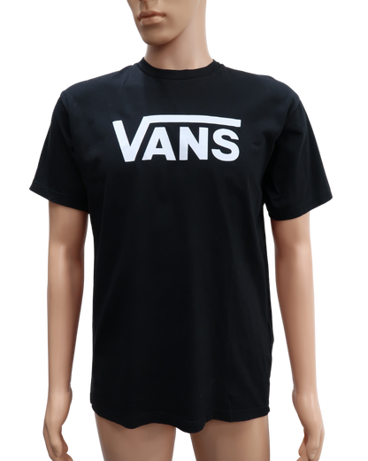 T-shirt noir & blanc - Vans - M
