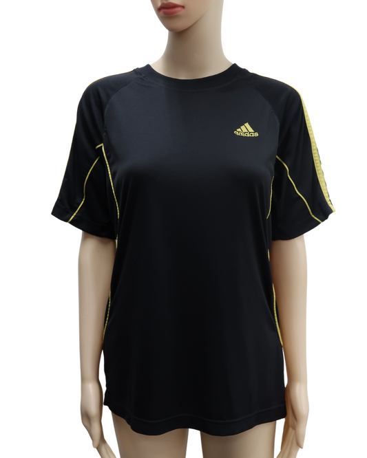 T-shirt noir & or - Adidas - S