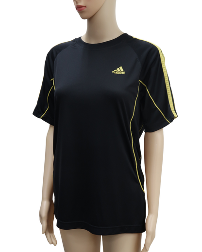 T-shirt noir & or - Adidas - S