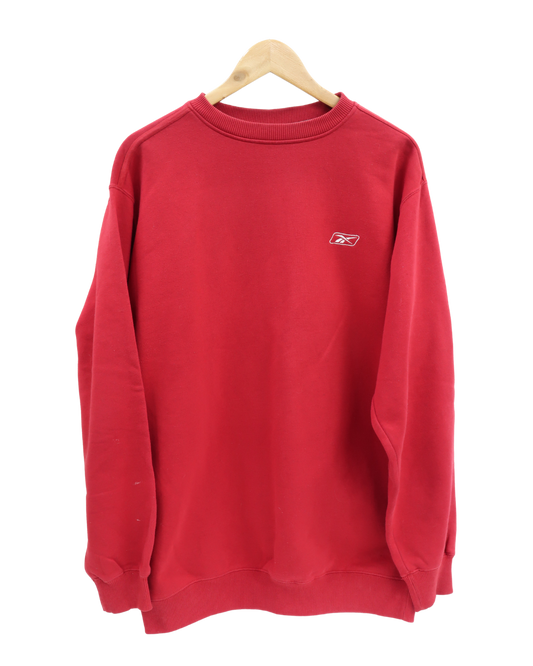 Pull rouge - Reebok - L