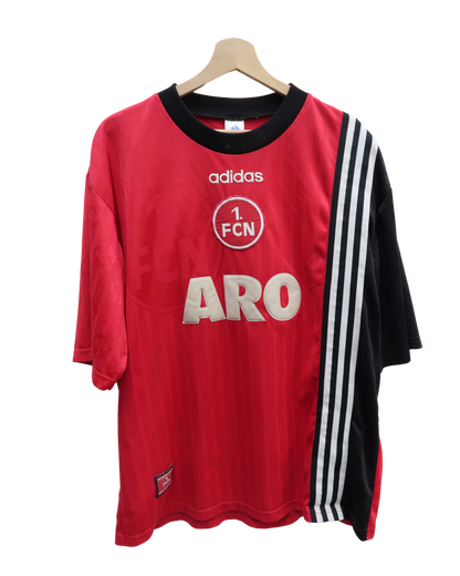 T-shirt rouge et noir - Adidas - XL