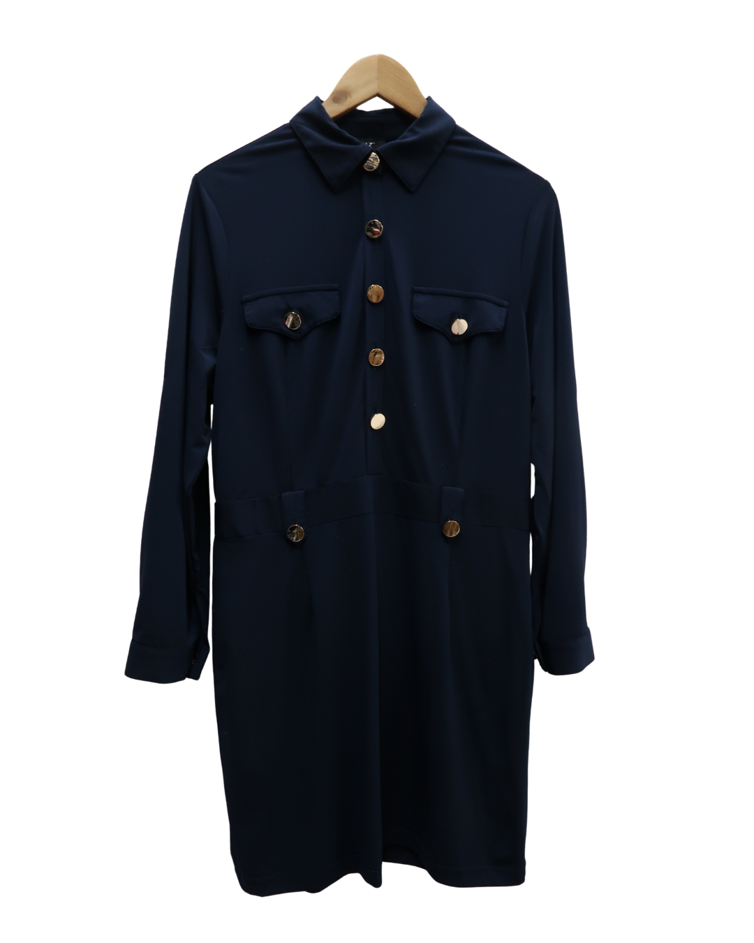 Robe chemise bleue - K design - L