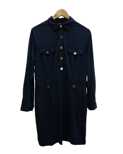 Robe chemise bleue - K design - L