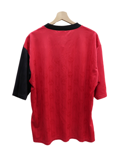 T-shirt rouge et noir - Adidas - XL