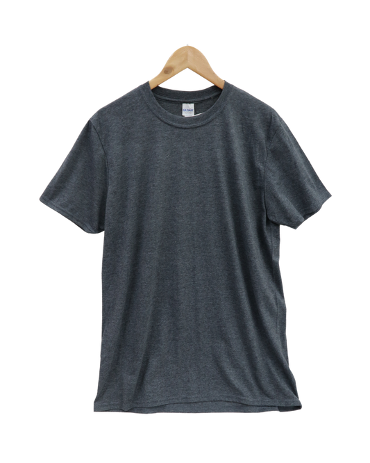 T-shirt gris foncé - Gildan - L