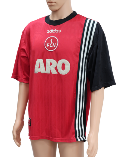 T-shirt rouge et noir - Adidas - XL