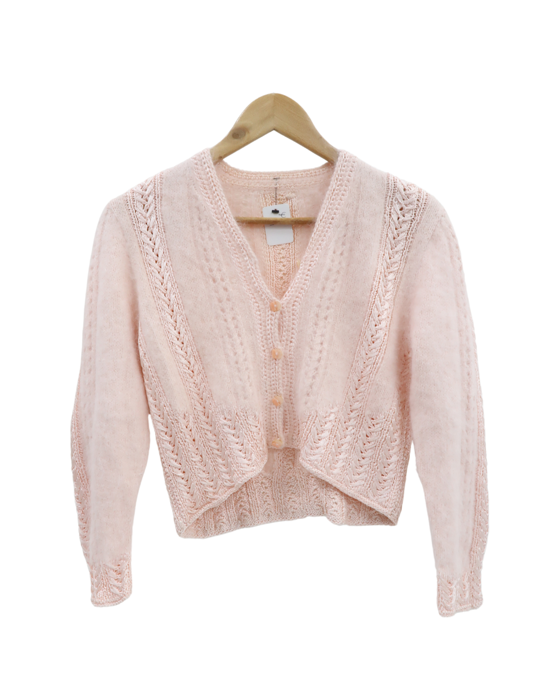 Cardigan rose pâle - S/M