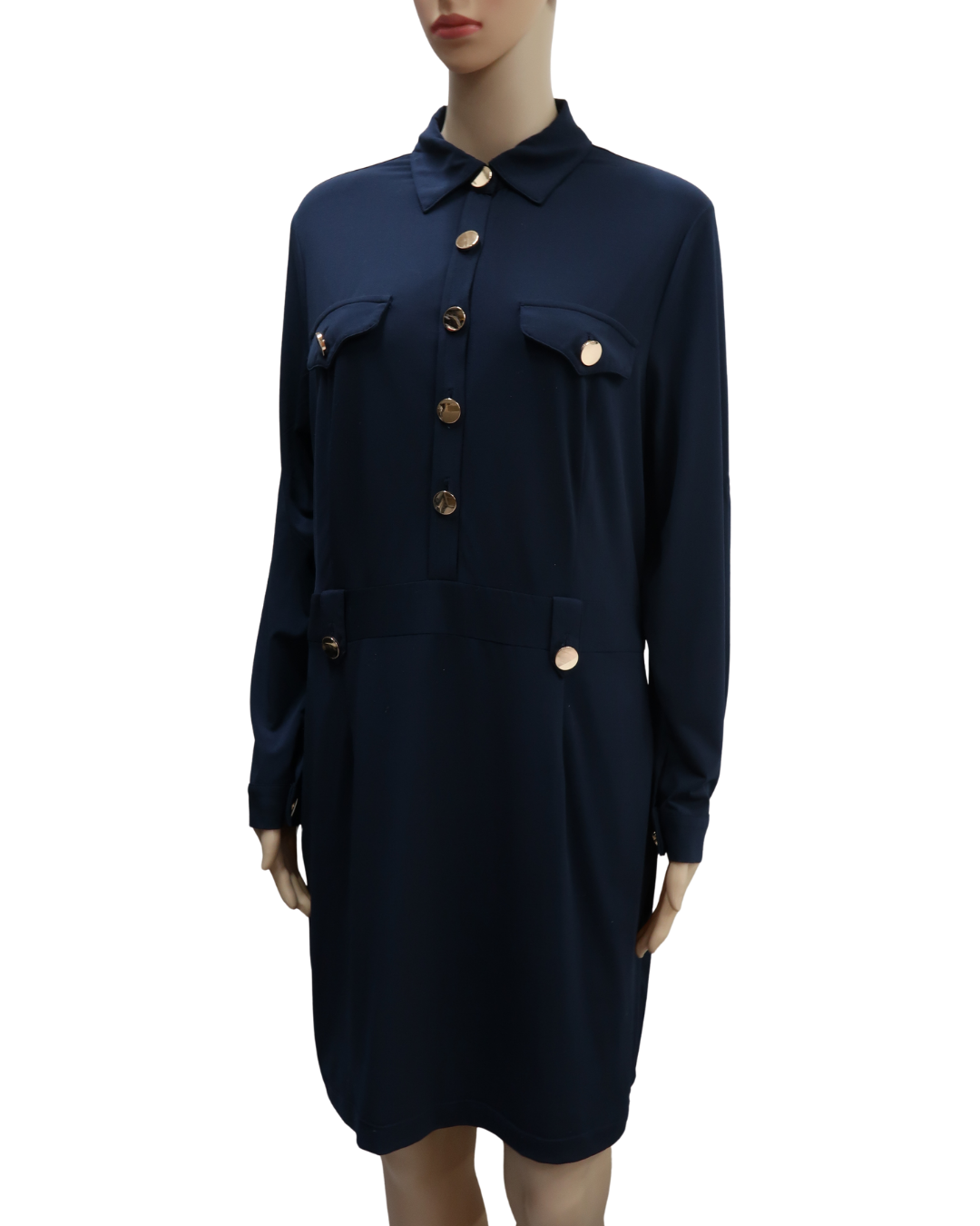 Robe chemise bleue - K design - L