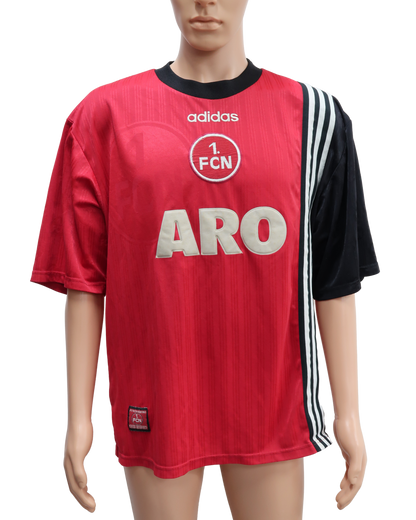 T-shirt rouge et noir - Adidas - XL