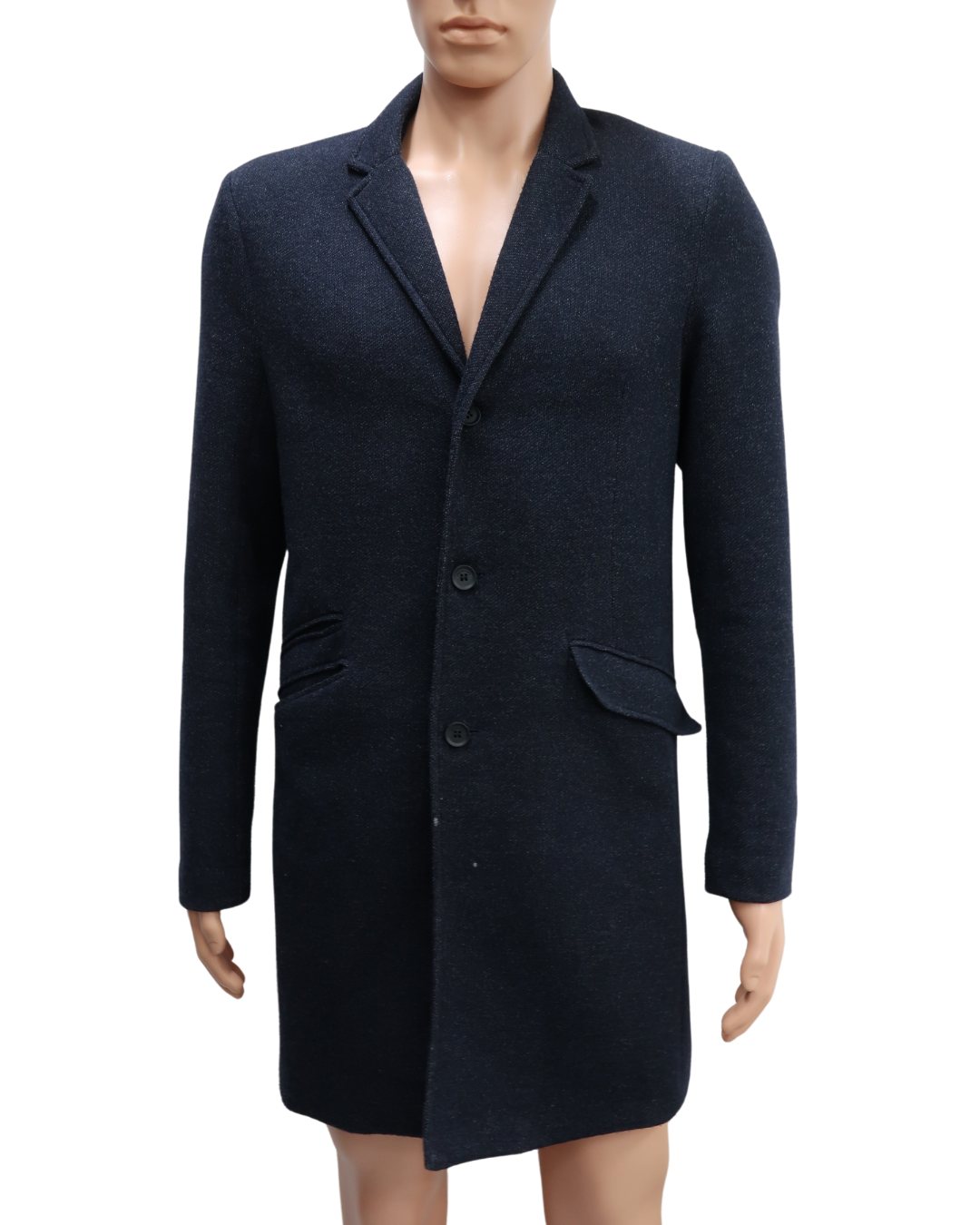 Veste longue bleu marine - Only & Sons - S