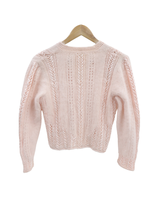 Cardigan rose pâle - S/M
