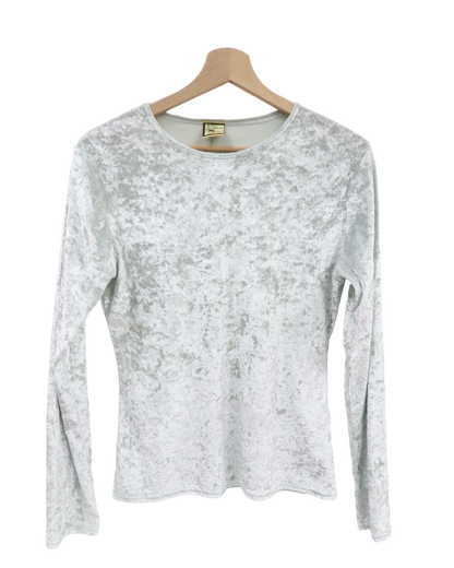 Haut en velour gris - Fashion studio - M