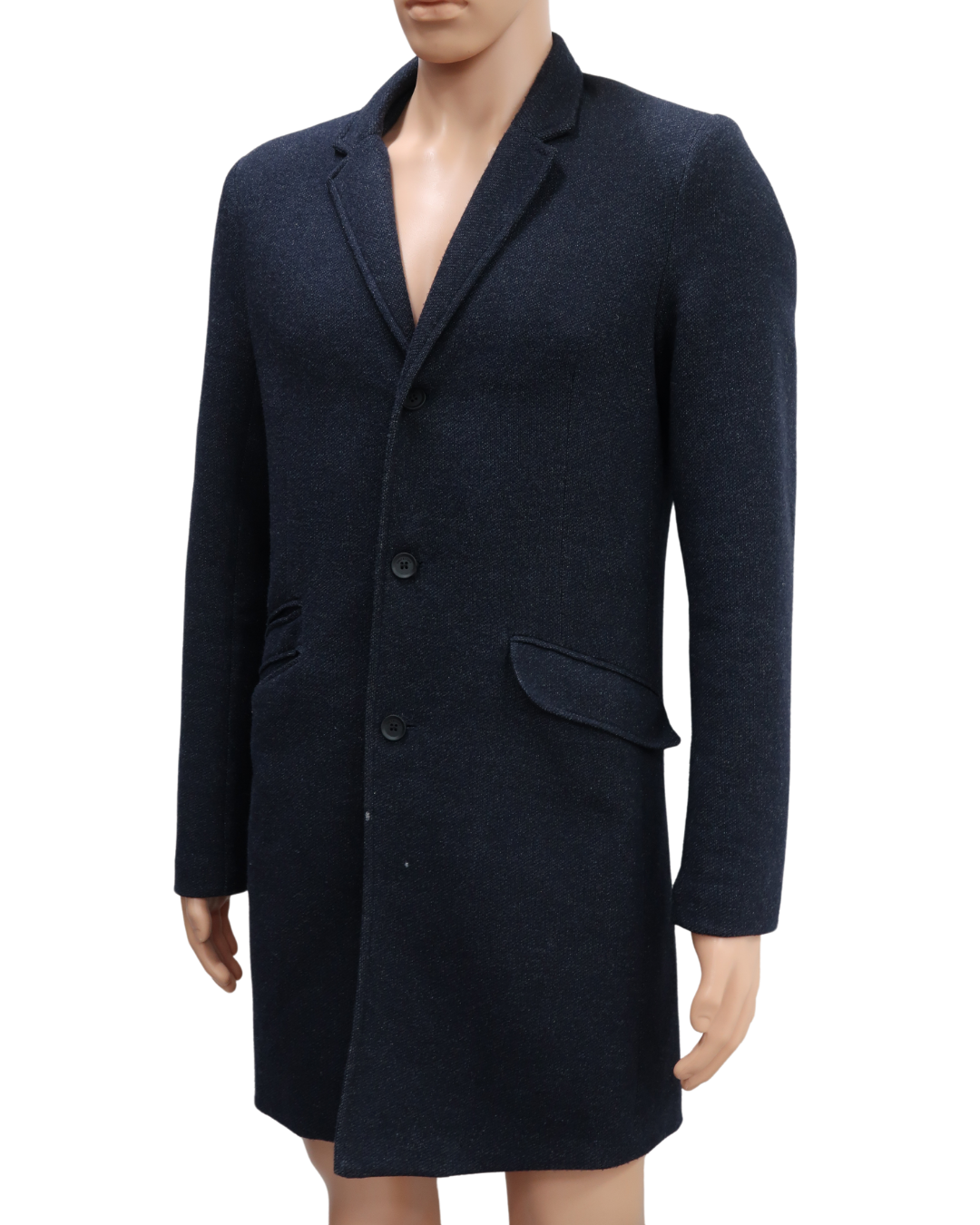 Veste longue bleu marine - Only & Sons - S