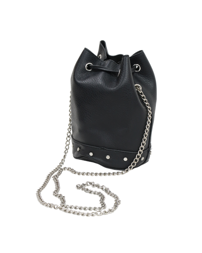 Besace noire cloutée - Bershka