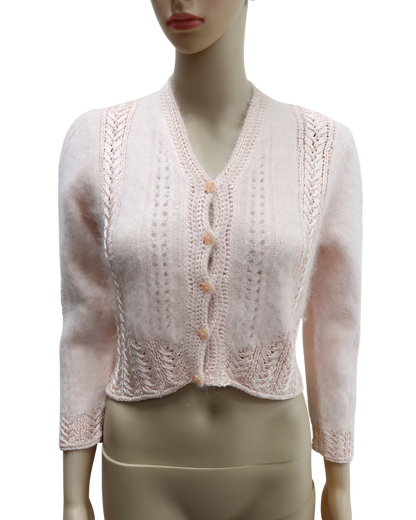 Cardigan rose pâle - S/M