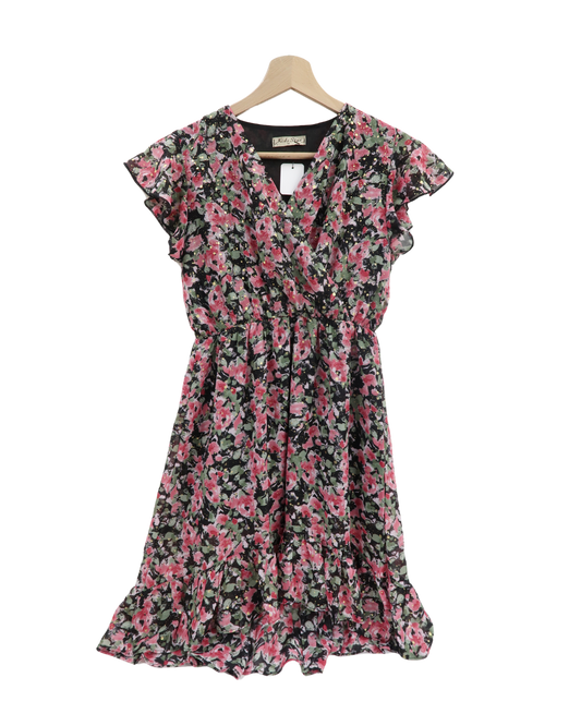 Robe à fleurs - Kids star - 14 ans