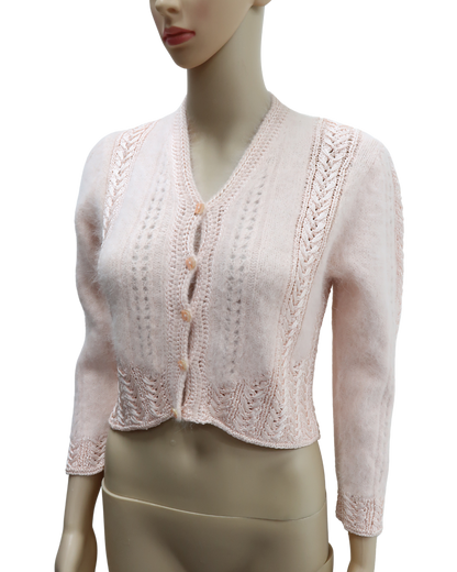 Cardigan rose pâle - S/M