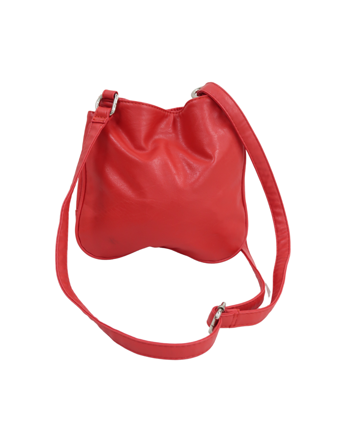 Sac à bandoulière rouge vernis - Jennyfer