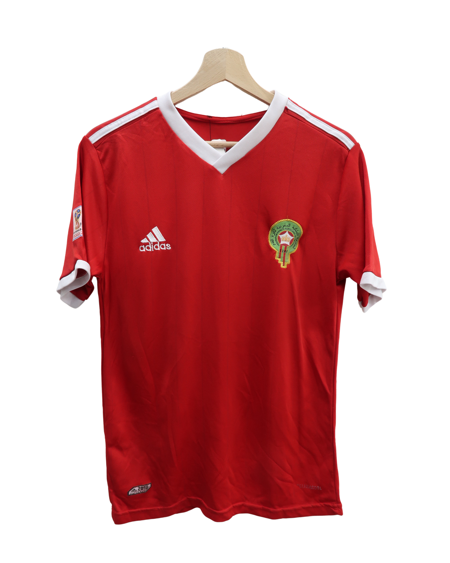 Maillot rouge & blanc Morocco - Adidas - M
