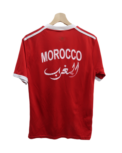 Maillot rouge & blanc Morocco - Adidas - M