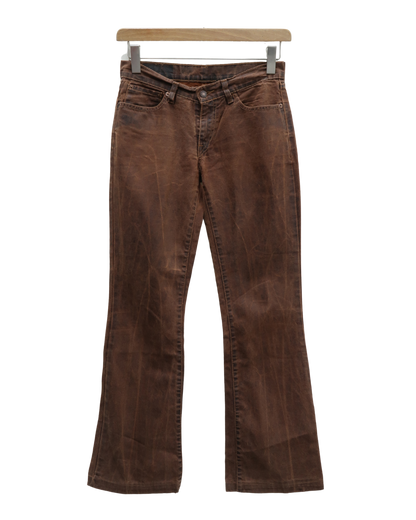 Pantalon vintage marron délavé - Levi's - W28 L34