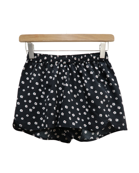 Short noir à fleurs - Zeeman - S
