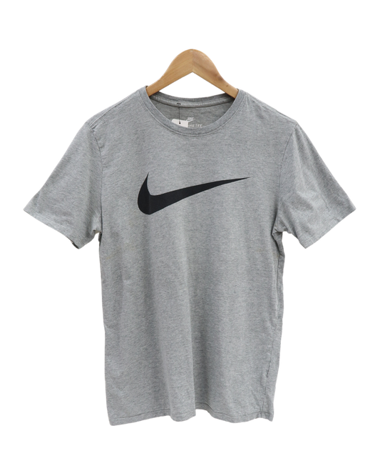 T-shirt à manches courtes gris & noir - Nike - M