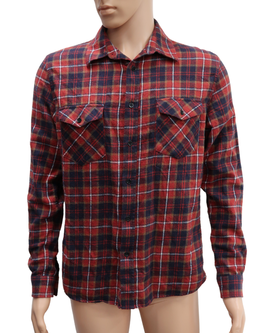 Chemise à manches longues à carreaux - The Kooples - S