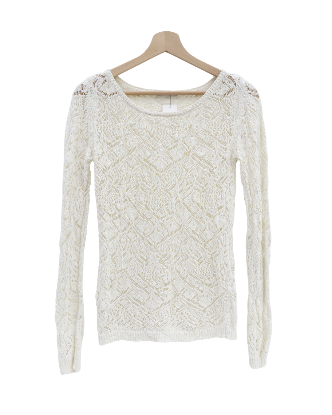 Haut résille blanc cassé - Promod - S