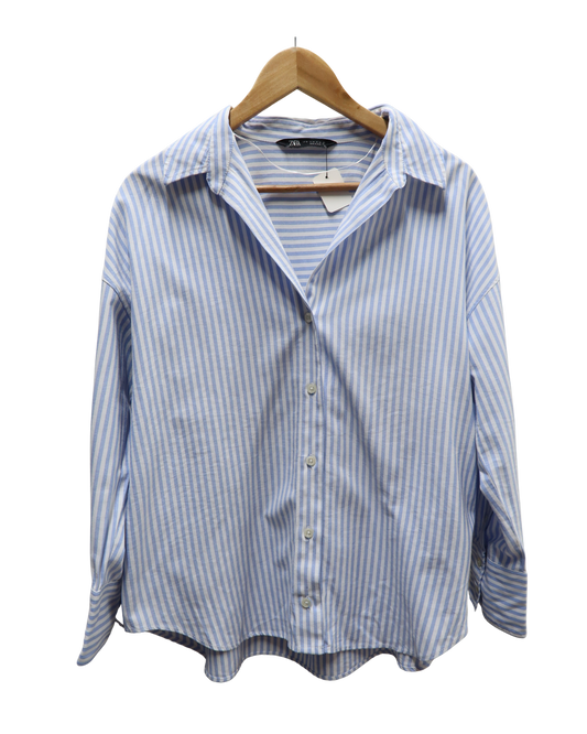 Chemise à rayures - Zara - M