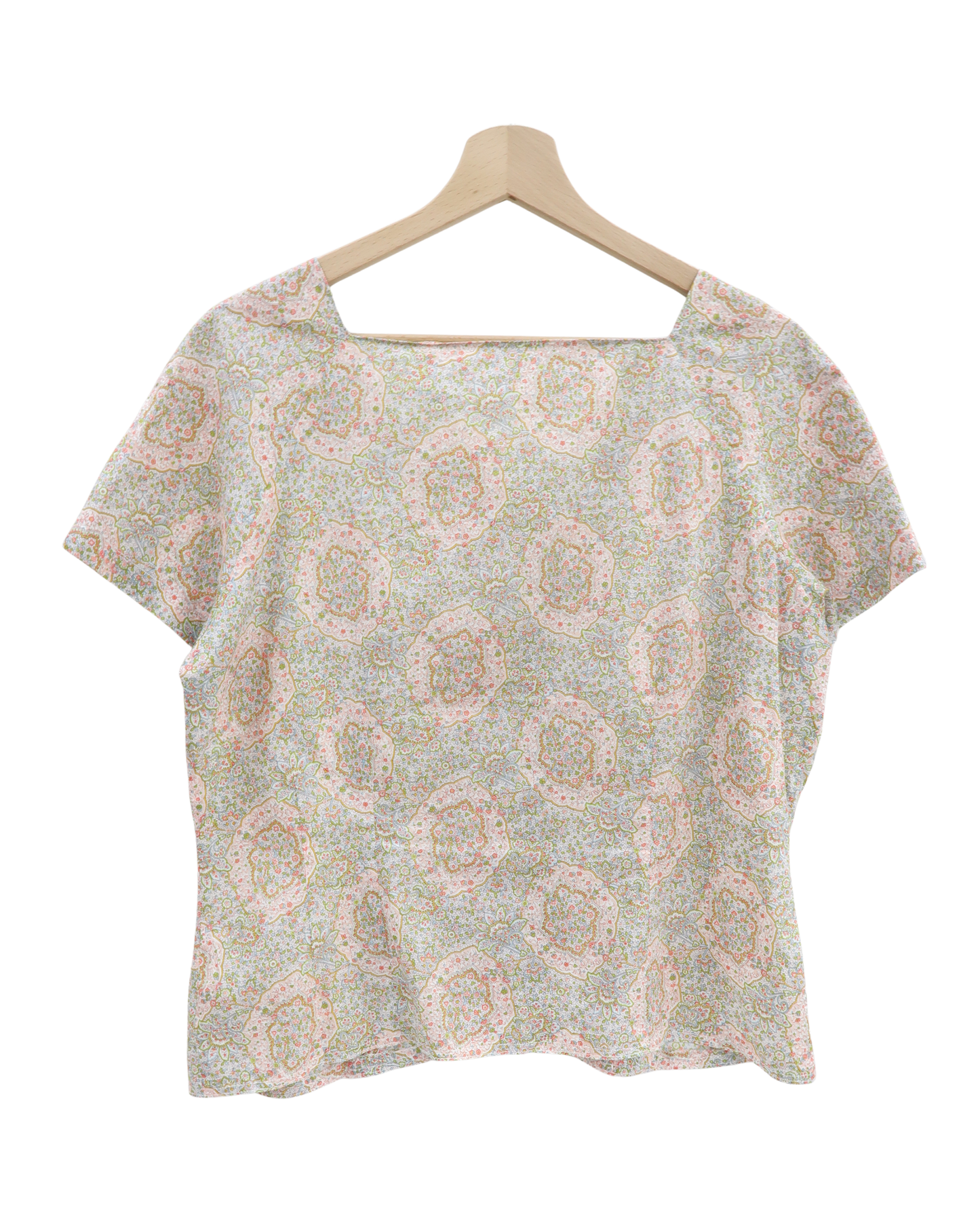 Chemise à fleurs vintage - M